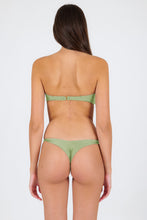 Load image into Gallery viewer, Model Back: Rio De Sol Ensemble Set Oliva Bandeau-No Nice-Fio

