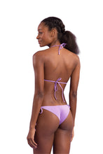 Load image into Gallery viewer, Model Back: Rio De Sol Ensemble Set Orchid Tri-Inv Cheeky-Tie
