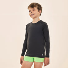 Load image into Gallery viewer, Image 02: Uv Line T-Shirt Acqua Qr Code Preto Upf50+
