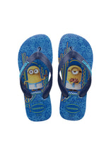 Load image into Gallery viewer, Image 03: Havaianas Tongs Havaianas Kids Minions Blue Star
