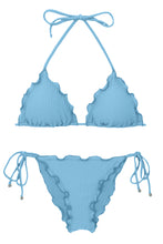 Load image into Gallery viewer, Product Front: Rio De Sol Ensemble Set Dots-Sky Frufru
