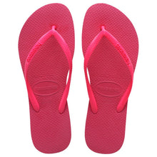 Load image into Gallery viewer, Model Front: Havaianas Tongs Havaianas Slim Rosa Flux
