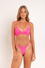 Load image into Gallery viewer, Model Front: Rio De Sol Bas Bottom Mtx-Ultrapink Kiara
