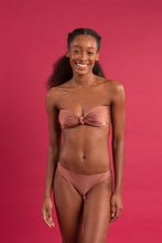 Load image into Gallery viewer, Image 08: Rio De Sol Ensemble Set Shimmer-Copper Bandeau-Joy Essential
