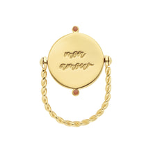 Load image into Gallery viewer, Model Back: Hipanema Bague Miamor Black Hipanema
