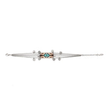 Load image into Gallery viewer, Product Back: Hipanema Bracelet Silver Hatchee Hipanema
