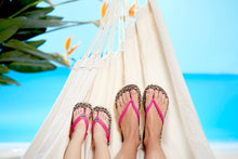 Load image into Gallery viewer, Image 03: Havaianas Tongs Havaianas Slim Animals Sandgrey/Pink
