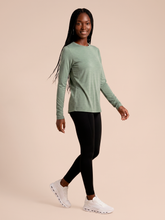 Load image into Gallery viewer, Image 03: Uv Line T-Shirt Longsleeve Fem New Fit Mix Grey Upf50+
