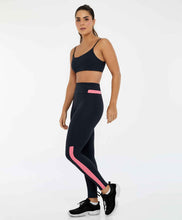 Load image into Gallery viewer, Image 02: Alto Giro Fitness Bas Legging Hyper Detalhe Cos Preto
