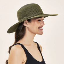 Load image into Gallery viewer, Image 04: Uv Line Chapeau Souple/Capeline Hat Jurere Imp Fem Green Militar Upf50+

