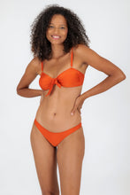 Load image into Gallery viewer, Model Front: Rio De Sol Haut Top Paprica Bandeau-No
