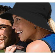 Load image into Gallery viewer, Image 03: Uv Line Bob Hat California Nac Fem Black Upf50+
