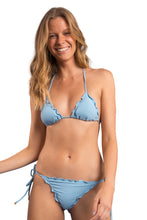 Load image into Gallery viewer, Image 04: Rio De Sol Haut Top Dots-Sky Frufru
