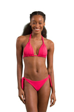 Load image into Gallery viewer, Model Front: Rio De Sol Haut Top Dots-Virtual-Pink Mel
