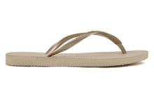 Load image into Gallery viewer, Image 03: Havaianas Tongs Slim Sand Grey/Light Golden
