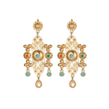 Load image into Gallery viewer, Product Front: Hipanema Boucles D&#39;oreille Earrings Santo Gold Hipanema
