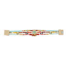 Load image into Gallery viewer, Product Back: Hipanema Bracelet Metaphor Turquoise Hipanema
