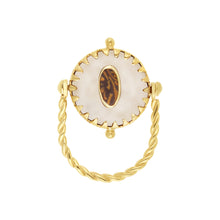 Load image into Gallery viewer, Model Front: Hipanema Bague Miamor White Hipanema
