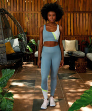 Load image into Gallery viewer, Hyper Recorte Diagonal Cinza Wind Leggings
