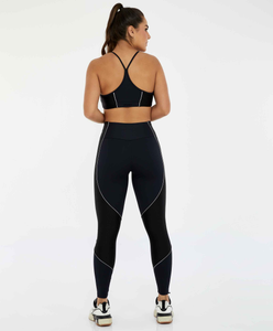Hyper Recortes Atlanta Preto Leggings