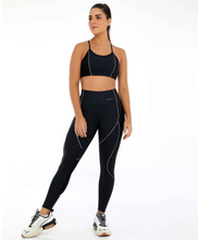 Load image into Gallery viewer, Hyper Recortes Atlanta Preto Leggings
