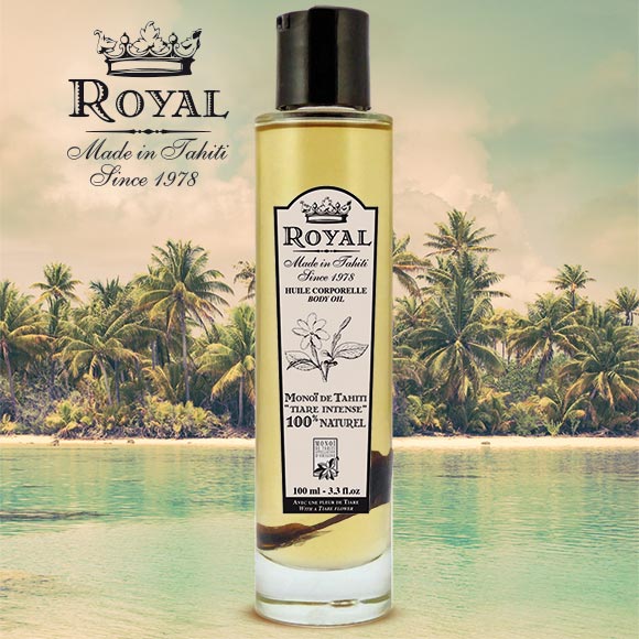 Product Front: Monoï Royal Solaire Monoi Tiare Intense Ao 100% Natural - 100 Ml