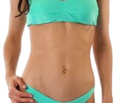 Load and play video in Gallery viewer, Video: Rio De Sol Haut Top Atlantis Bandeau-Pli
