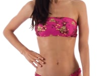 Load and play video in Gallery viewer, Video: Rio De Sol Haut Top Roar-Pink Bandeau-Reto
