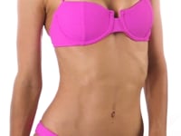 Load and play video in Gallery viewer, Video: Rio De Sol Haut Top St-Tpz-Pink Balconet
