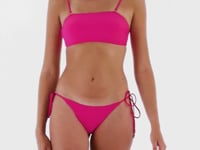 Load and play video in Gallery viewer, Video: Rio De Sol Bas Bottom Amaranto Ibiza-Comfy
