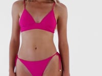 Load and play video in Gallery viewer, Video: Rio De Sol Bas Bottom Amaranto Ibiza
