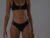 Load and play video in Gallery viewer, Video: Rio De Sol Ensemble Set Bora-Black Bra-Trio Madrid-Trio
