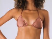 Load and play video in Gallery viewer, Video: Rio De Sol Bas Bottom Shimmer-Copper Frufru-Fio
