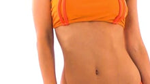 Load and play video in Gallery viewer, Video: Rio De Sol Haut Top Duo Orange
