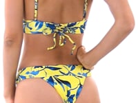 Load and play video in Gallery viewer, Video: Rio De Sol Bas Bottom Lemon Flower Tri Cos

