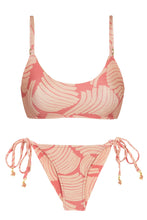 Load image into Gallery viewer, Product Front: Rio De Sol Ensemble Banana Rose Bra
