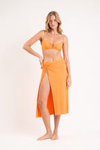 Load image into Gallery viewer, Image 04: Rio De Sol Jupe De Page Bio-Laranjada Long Skirt Knot
