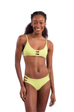 Load image into Gallery viewer, Model Front: Rio De Sol Bas Bottom Bora-Citrus Madrid-Trio
