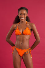 Load image into Gallery viewer, Image 12: Rio De Sol Bas Bottom Dots-Orange Frufru-Fio
