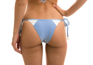 Model Back: Rio De Sol Bas Bottom Garoa White Tri