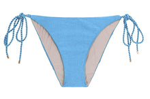 Load image into Gallery viewer, Product Front: Rio De Sol Bas Bottom Shimmer-Baltic-Sea Ibiza-Rope
