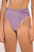 Load image into Gallery viewer, Gallery: Rio De Sol Bas Bottom Shimmer-Harmonia Belted-High-Waist
