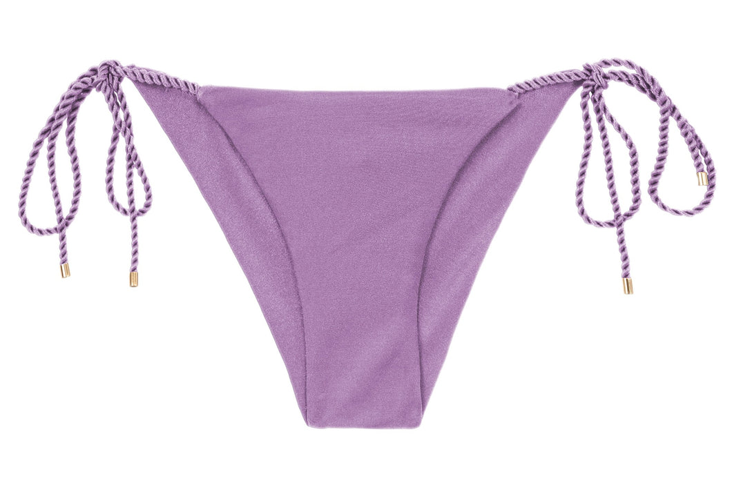 Product Front: Rio De Sol Bas Bottom Shimmer-Harmonia Cheeky-Rope