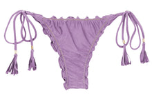 Load image into Gallery viewer, Product Front: Rio De Sol Bas Bottom Shimmer-Harmonia Frufru-Fio
