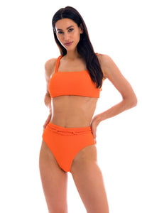Model Front: Rio De Sol Bas Bottom St-Tpz-Tangerina Hotpant-High