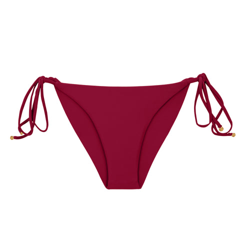 Product Front: Rio De Sol Bas Bottom Touch-Carmim Cheeky-Tie