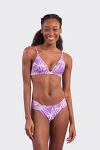 Load image into Gallery viewer, Model Front: Rio De Sol Bas Bottom Trail-Purple Baobi-Cheeky
