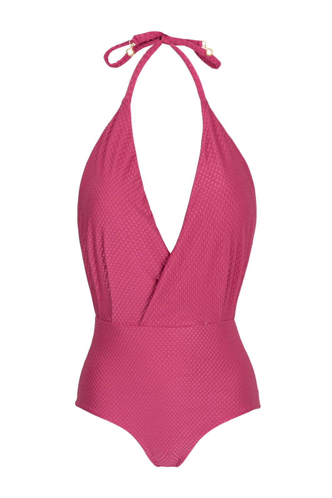 Product Front: Rio De Sol Une Pièce Cloque Lichia Transpassado