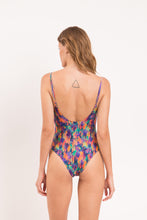 Load image into Gallery viewer, Model Back: Rio De Sol Une Pièce Euphoria Hype
