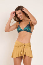 Load image into Gallery viewer, Image 05: Rio De Sol Jupe De Page Fluity-Dourado Mini Skirt
